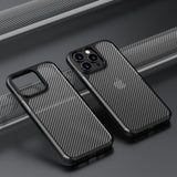 Anti-Slip Series Case for Apple iPhone 15 Pro - Black