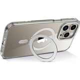 Hybrid-Flex Kickstand Case with Magsafe for Apple iPhone 15 Pro - Clear