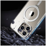 Hybrid-Flex Kickstand Case with Magsafe for Apple iPhone 15 Pro - Clear