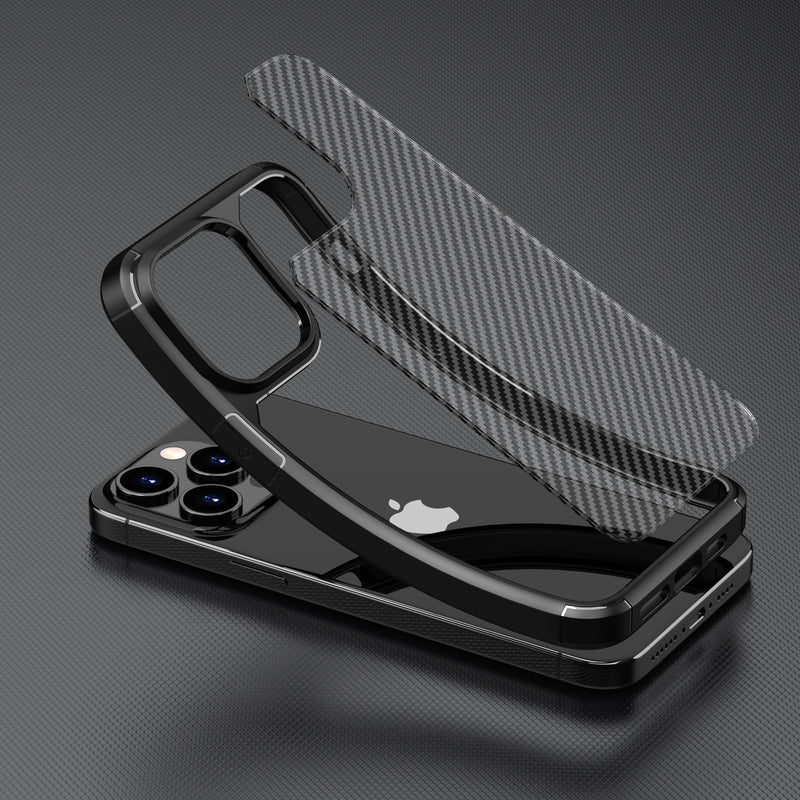 Anti-Slip Series Case for Apple iPhone 15 Pro - Black