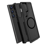 Armor Series Hard Shell Case Cover for Galaxy S23 Ultra - Black