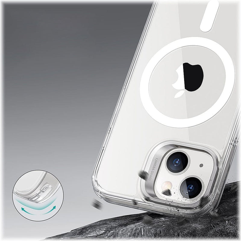 Hybrid-Flex Kickstand Case for Apple iPhone 14 Plus - Clear