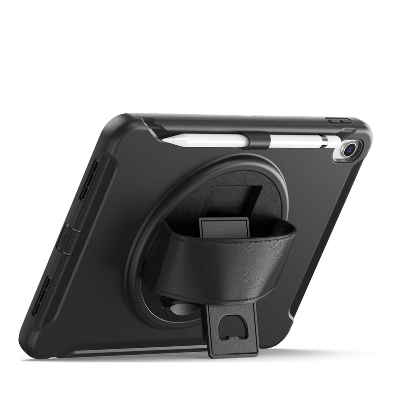 Protection Hand Strap Series Case for Apple iPad 10.9" (10th Generation 2022) - Black