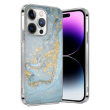 Marble Series Case for Apple iPhone 14 Pro Max - Blue Marble