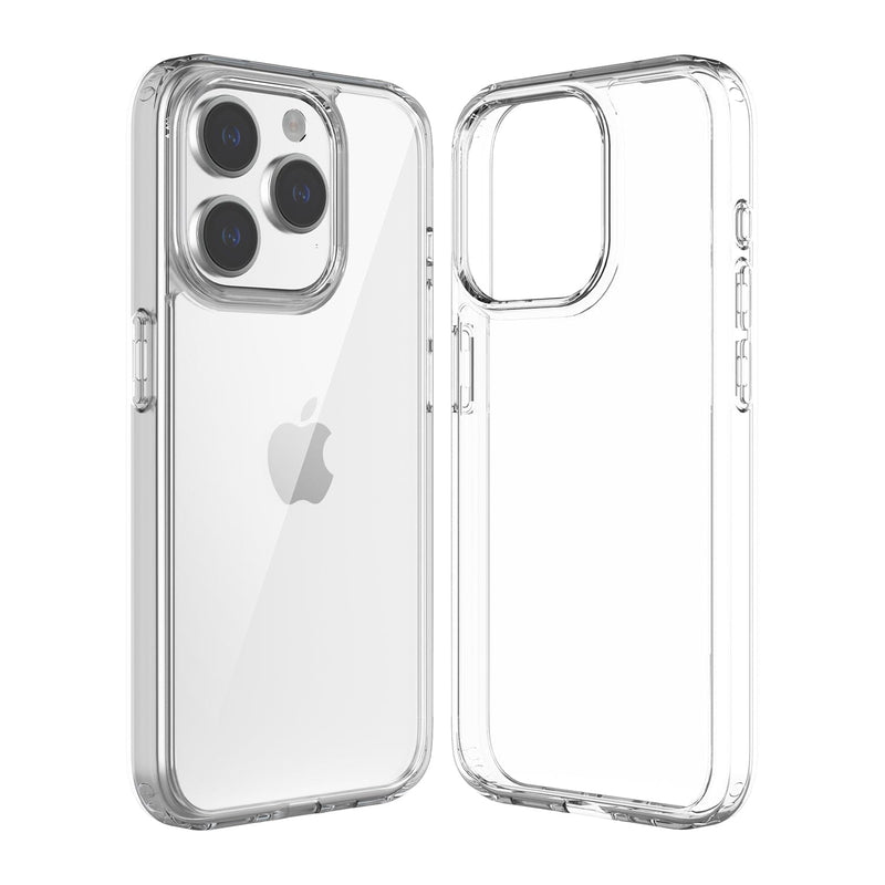 Hybrid-Flex Hard Shell Case for Apple iPhone 15 Pro - Clear