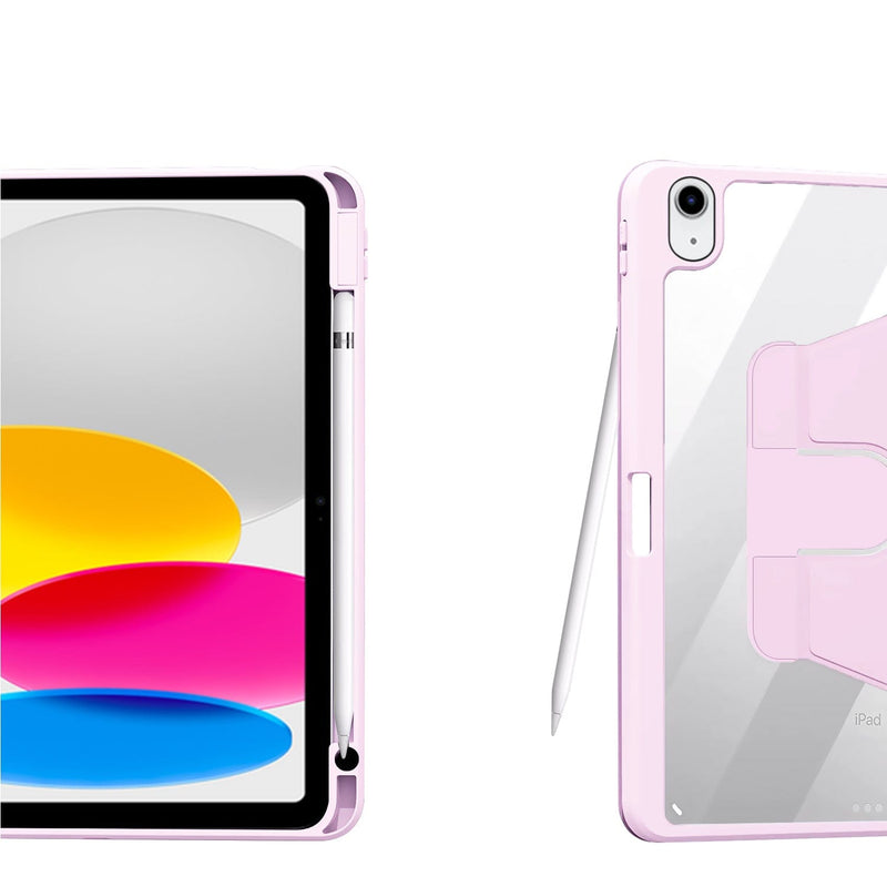 Rotating Folio Case for Apple iPad 10.9" (10th Generation 2022) - Pink