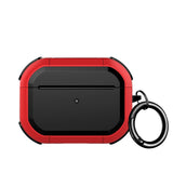 Armor Series Case for Apple AirPods Pro 2 (2nd Generation) - Black Red