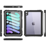 Waterproof Case for Apple iPad Mini (6th Generation 2021) - Black