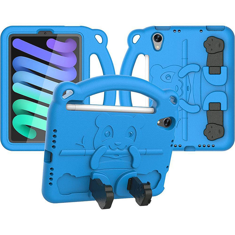 Teddy Bear KidProof Case for Apple iPad mini (6th Generation 2021) - Blue