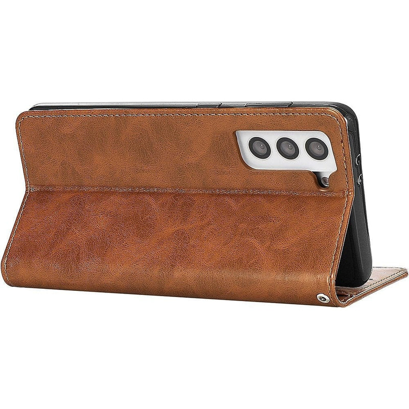 Folio Wallet Case for Samsung Galaxy S23+ - Brown