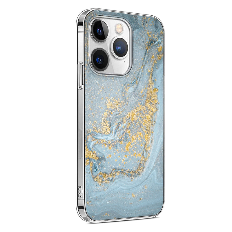 Marble Series Case with MagSafe for Apple iPhone 15 Pro Max - Blue Marble