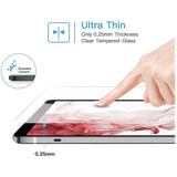 ZeroDamage Ultra Strong Tempered Glass Screen Protector for Galaxy Tab S8, Tab S9 and Tab S9 FE - Clear