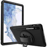 PROTECTION Hand Strap Series Case for Samsung Galaxy Tab S8, Tab S9 and Tab S9 FE - Black