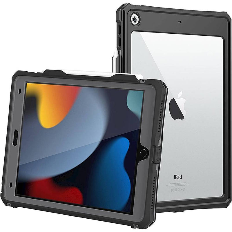 WaterProof Case for Apple iPad 10.2" (9th Generation 2021) - Black