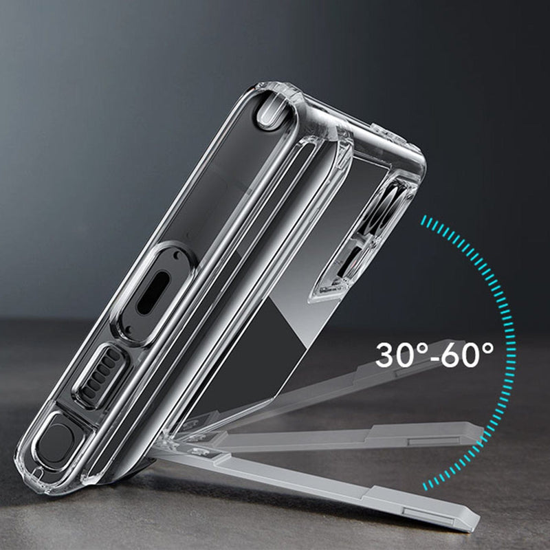 AirShield Boost Kickstand Series Case for Samsung Galaxy S23 Ultra - Clear