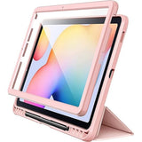 Heavy Duty Folio Case for Samsung Galaxy Tab S6 Lite (2020/2022) - Rose Gold