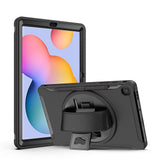 Protection Hand Strap Series Case for Samsung Galaxy Tab S6 Lite (2020/2022) - Black