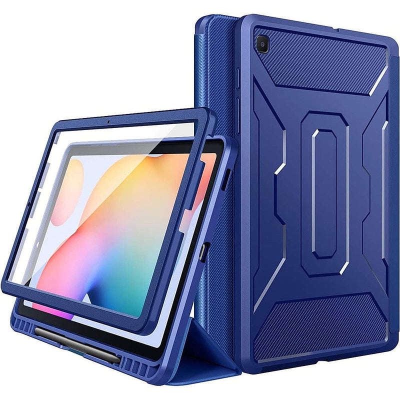 Heavy Duty Folio Case for Samsung Galaxy Tab S6 Lite (2020/2022) - Blue